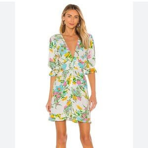 Faithfull The Brand Caliente Floral Mini Dress 4